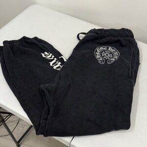 Chrome Hearts Black Sweatpants